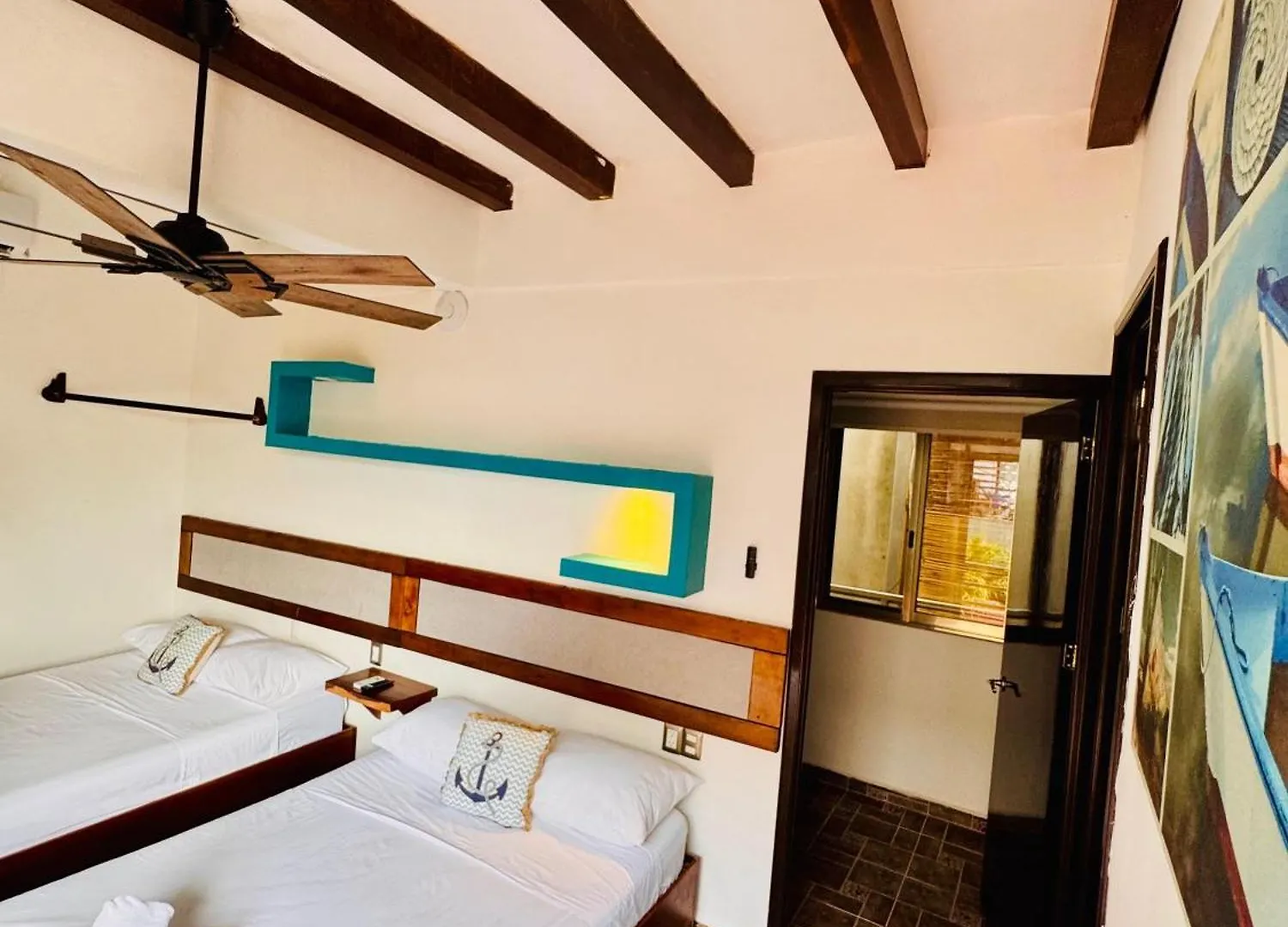 Departamento 01 En El Centro De Holbox Apartment